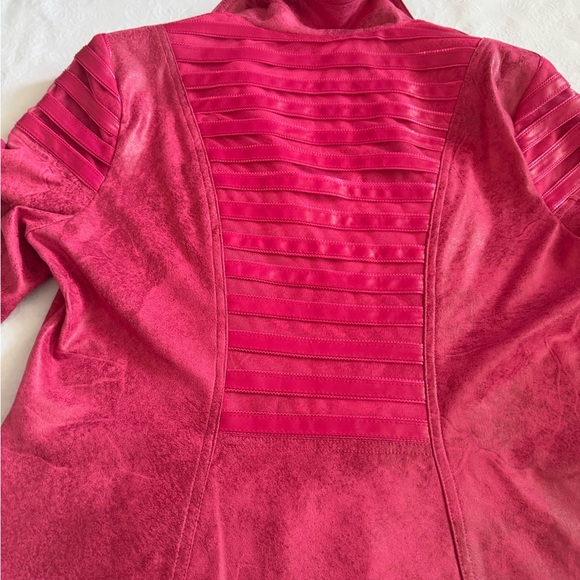 NWT Frank Lyman Designer Moto Jacket – Luxe Faux Leather - Picture 8 of 16